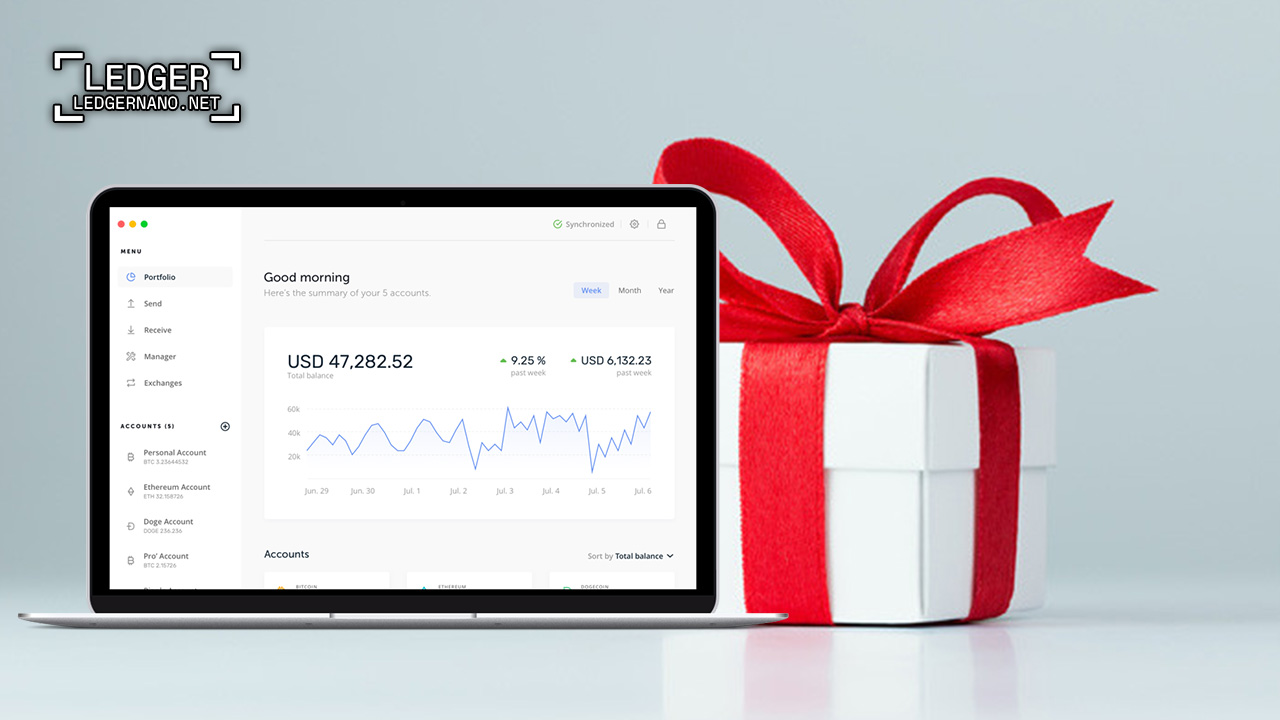 آموزش استیک ارز دیجیتال در کیف پول لجر 4 rew