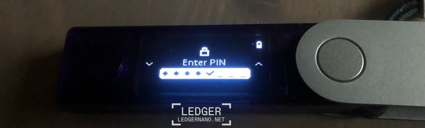 فراموش کردن پین کد لجر و آموزش تغییر PIN Code Ledger 1 change pin code ledger 01