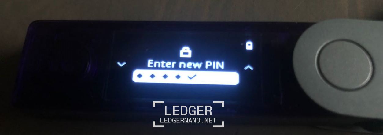 فراموش کردن پین کد لجر و آموزش تغییر PIN Code Ledger 5 change pin code ledger 05