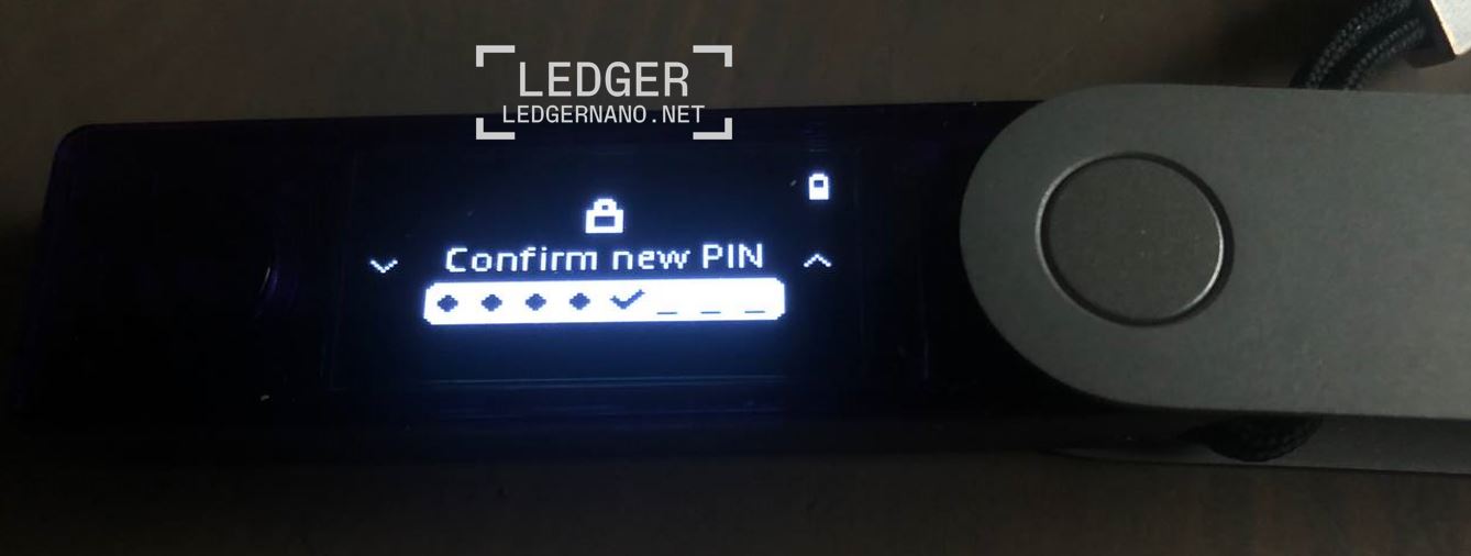 فراموش کردن پین کد لجر و آموزش تغییر PIN Code Ledger 6 change pin code ledger 06