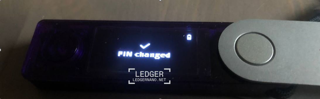 فراموش کردن پین کد لجر و آموزش تغییر PIN Code Ledger 8 change pin code ledger 08