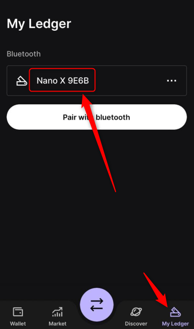 حل مشکلات مربوط به اتصال یا جفت شدن بلوتوث لجر نانو ایکس و لجر استکس 2 connbvv