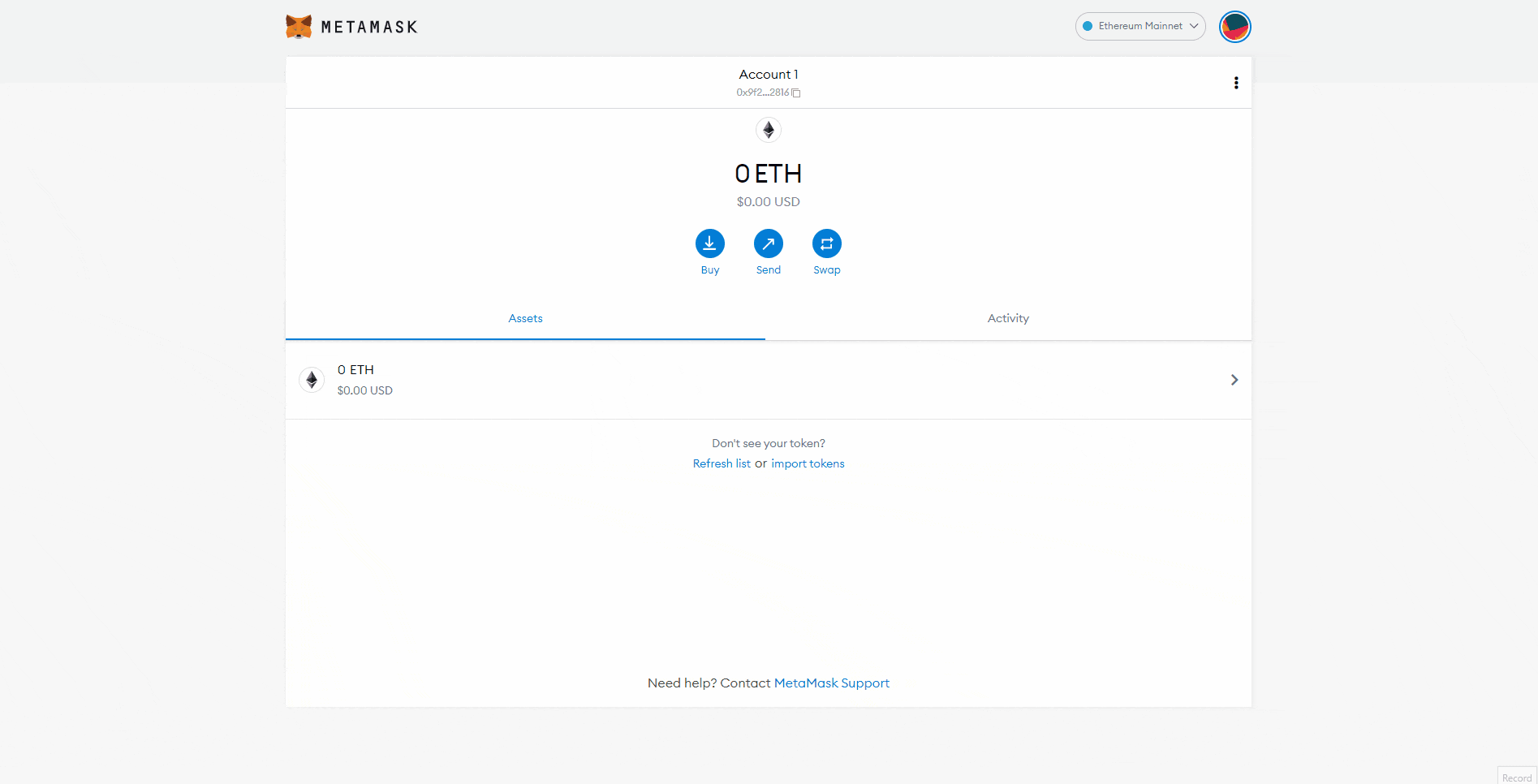 ADD POLYGON METAMASK 1