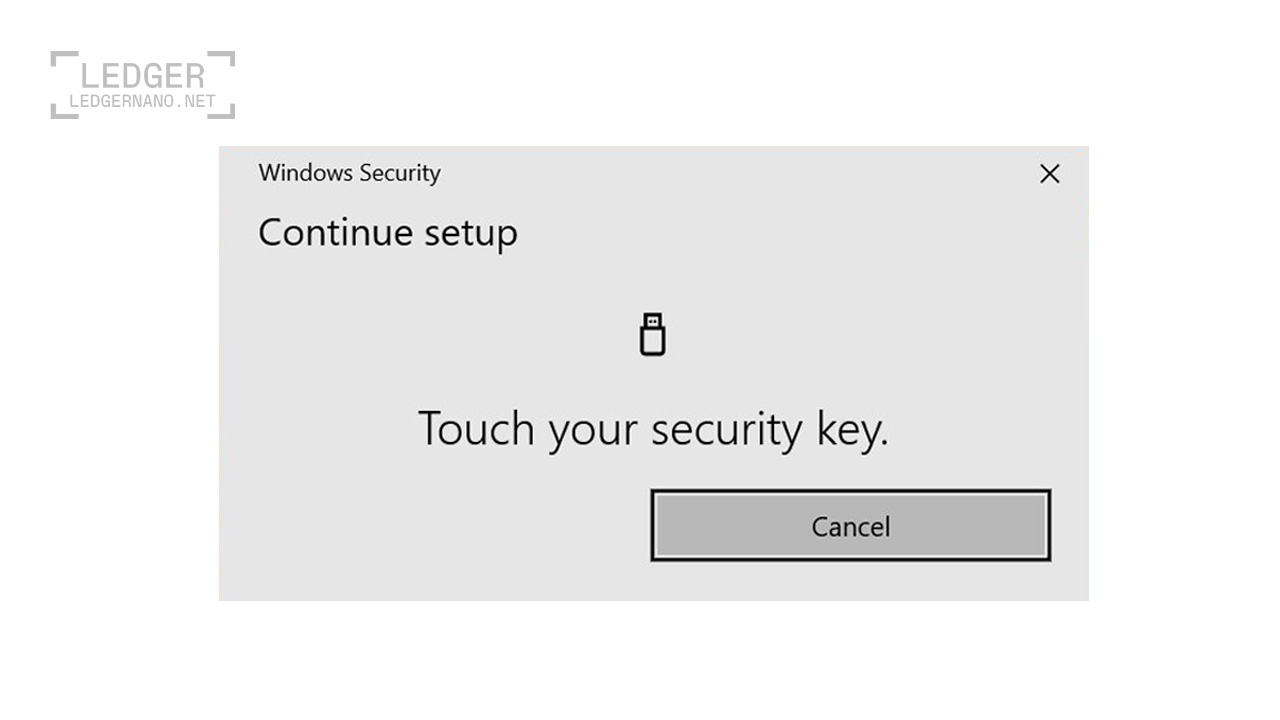 برنامه کلید امنیتی لجر - Security Key 9 ledger9