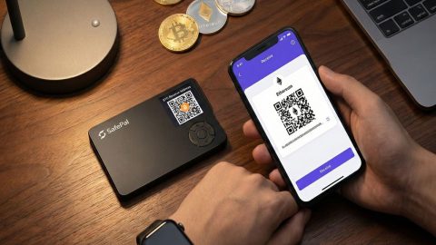 how to receive crypto on a s1 hardware wallet
