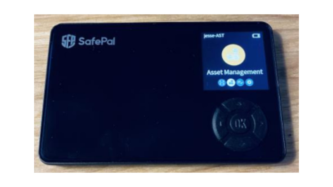 آموزش دریافت ارز دیجیتال در کیف پول سختافزاری سیف پال SafePal S1 1 منوی مدیریت دارایی در کیف پول سخت افزاری سیف پل S1